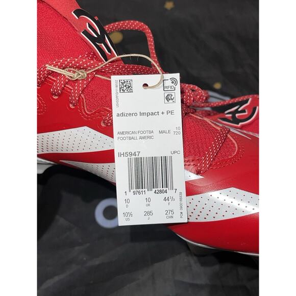 New Men’s Sz 10.5 Adidas Adizero Impact + PE Patrick Mahomes Football Cleats - Picture 6 of 6